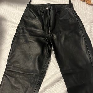 Vintage leather pants